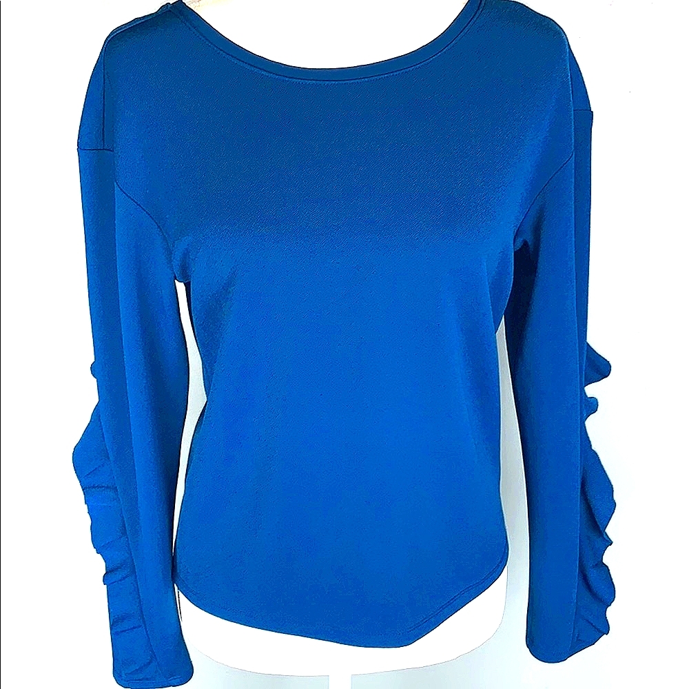 bar III long sleeve blouse